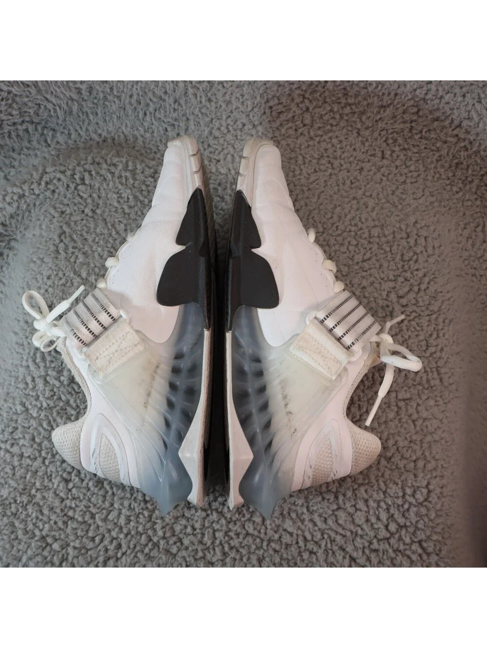 Nike Savaleos White Weightlifting Training sz 4.5 CV5708-100